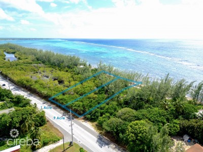 PEACEFUL SANDY BEACHFRONT  .9 PARCEL- GRAND CAYMAN